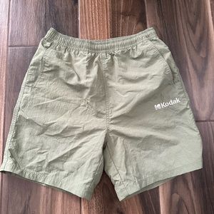 Kodak Apparel - Unisex Color Plus Nylon Woven Shorts Khaki